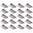 Dark Bronze Low Voltage Integrated LED Metal Step Light Pack