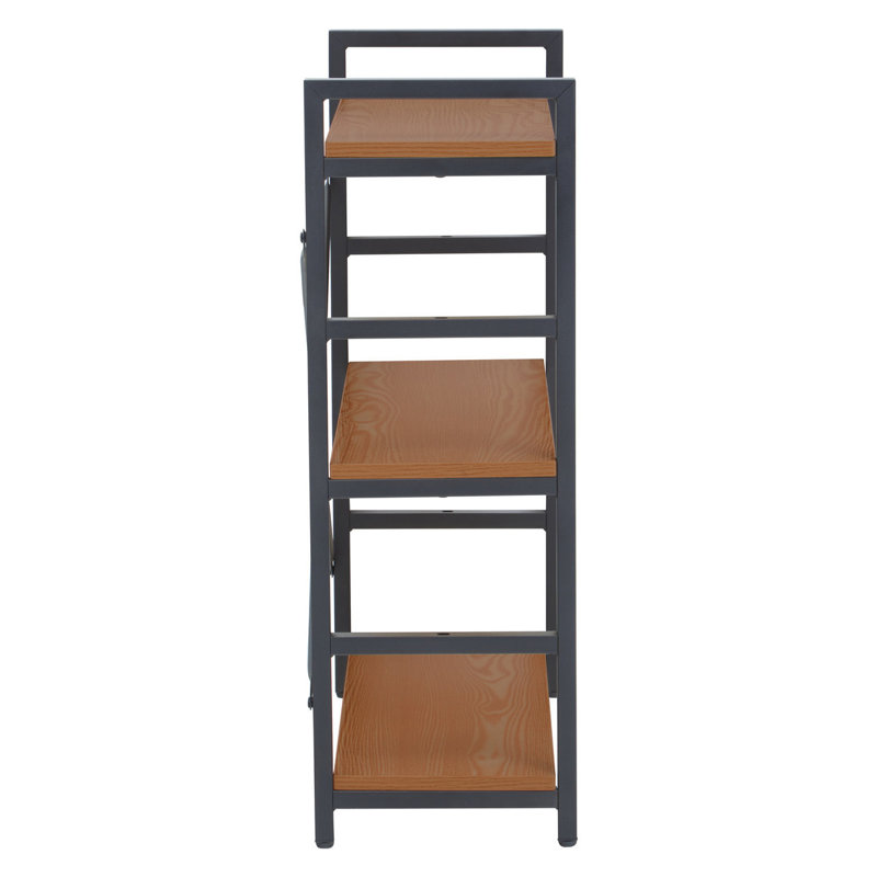 Sanor 60cm W Metal Shelving Unit, Red