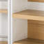Armoire de cuisine de campagne de 78,2 po de hauteur avec 8 tablettes de porte, armoire de rangement avec 3 tablettes réglables, 3 grands tiroirs, armoire polyvalente pour la cuisine, la salle à manger et la salle de bain, blanc rétro