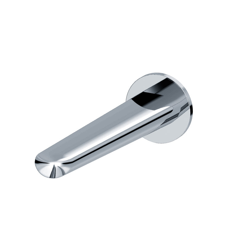 Emile Wall Tub Spout, Polished Chrome