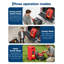 Heavy-Duty 16 Gallon Portable Gas Can Fuel Caddy with 10FT Manual Siphon Pump, Leak-Proof Fuel Transfer Tank on Wheels for Car, ATV, Boat, Tractor, Generator, Snow Blower-1516088071