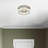 Letitia Modern LED Round Crystal Flush Mount
