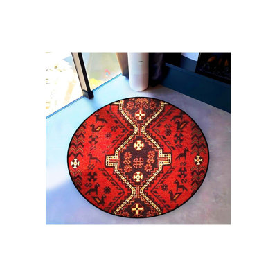 Tapis décoratif lavable à la machine