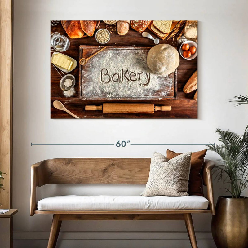 Bakery Baking, 32" H x 48" W