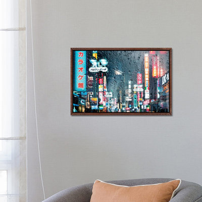 Behind The Window - Shibuya Tokyo by Philippe Hugonnard - Print on Canvas