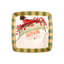 Old St. Nick Handmade Earthenware Salad/Dessert Plate