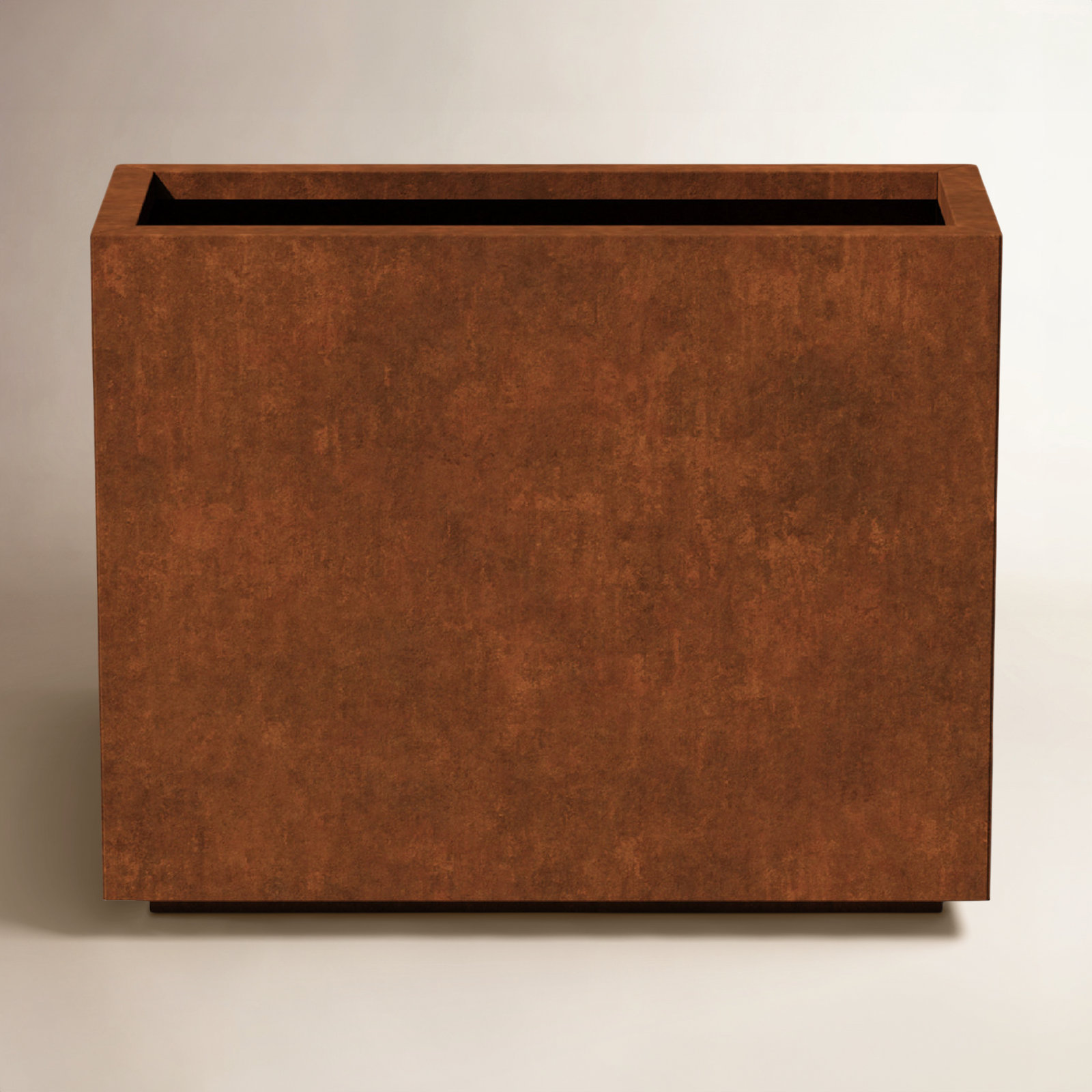 Corten Steel Series 42" Planter Box, 24" H x 30" W x 12" D
