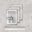 Armoire à pharmacie de salle de bain avec miroir, armoire de salle de bain murale à miroir avec lumières et armoire d'entrée