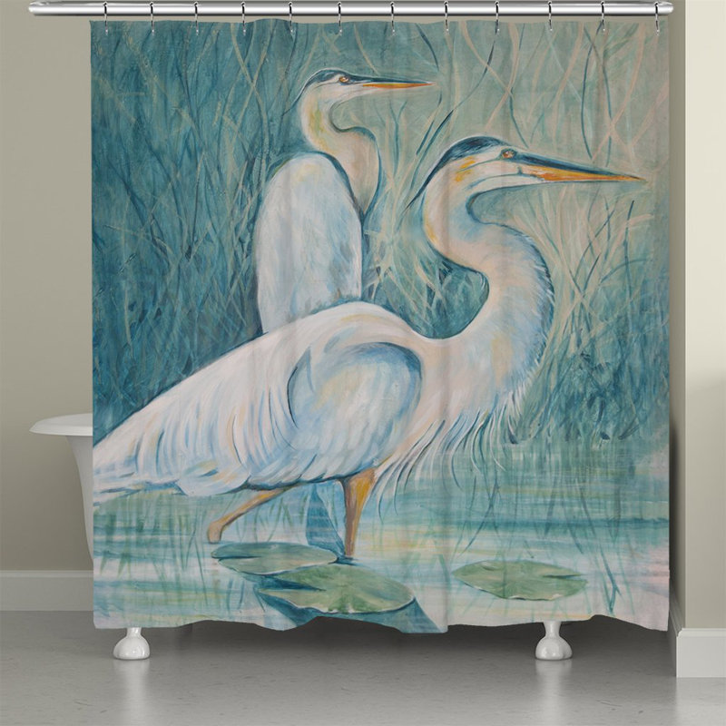 Rideau de douche Gillock Lilypad Heron
