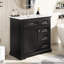 Meuble-lavabo 36 po avec lavabo, lavabo en céramique, 2 tiroirs basculants, charnières de porte à fermeture en douceur-1052030816
