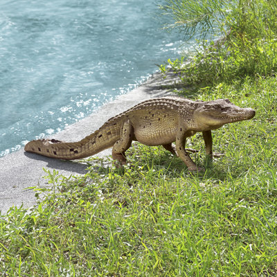 The Walking Crocodile Grand Scale Statue