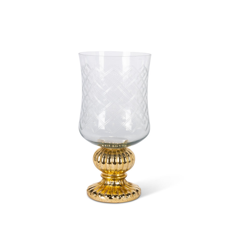 Glass Candle Holder
