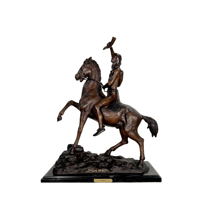 Horse Bronze Garden Statue