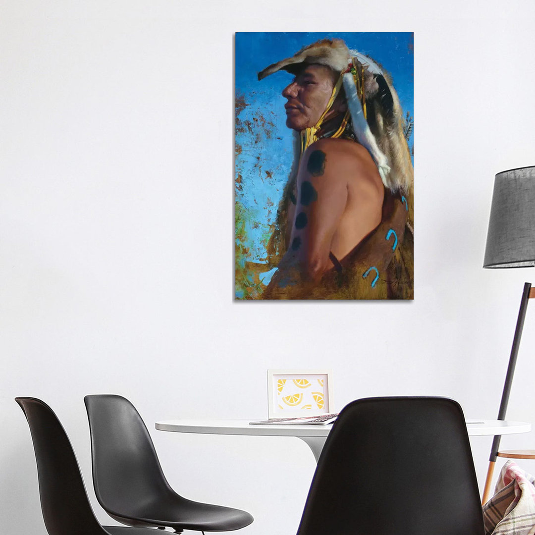 Sioux Garrison von David Edward Kucera - Galerie-verpackte Leinwand Giclée auf Leinwand