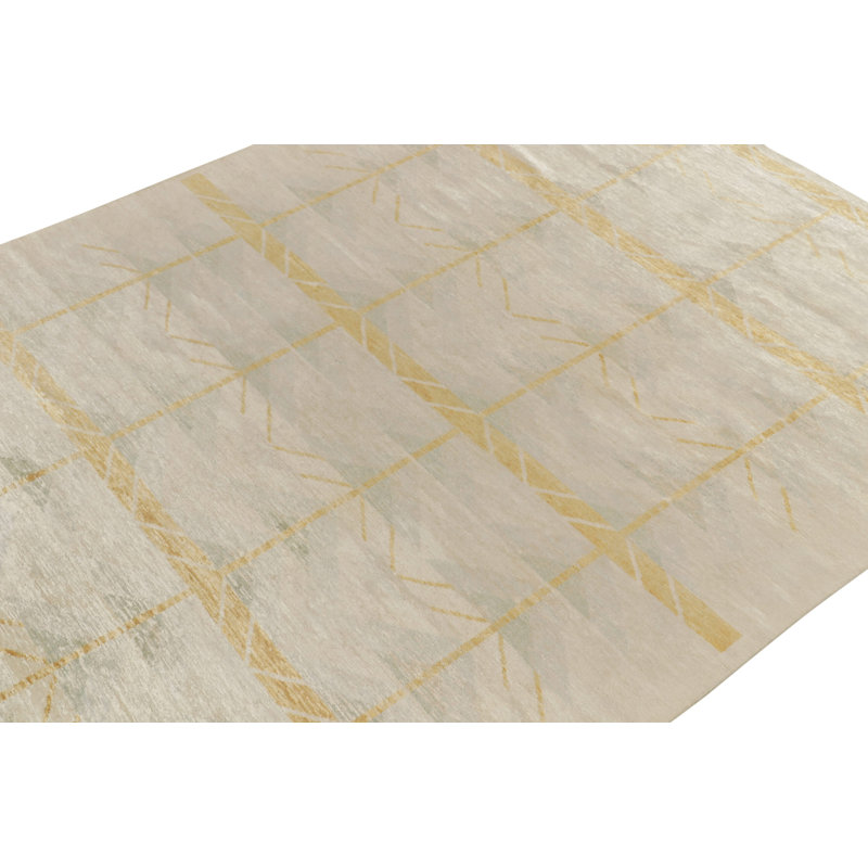 One-of-a-Kind 9'1" X 11'8" Hand Knotted Area Rug