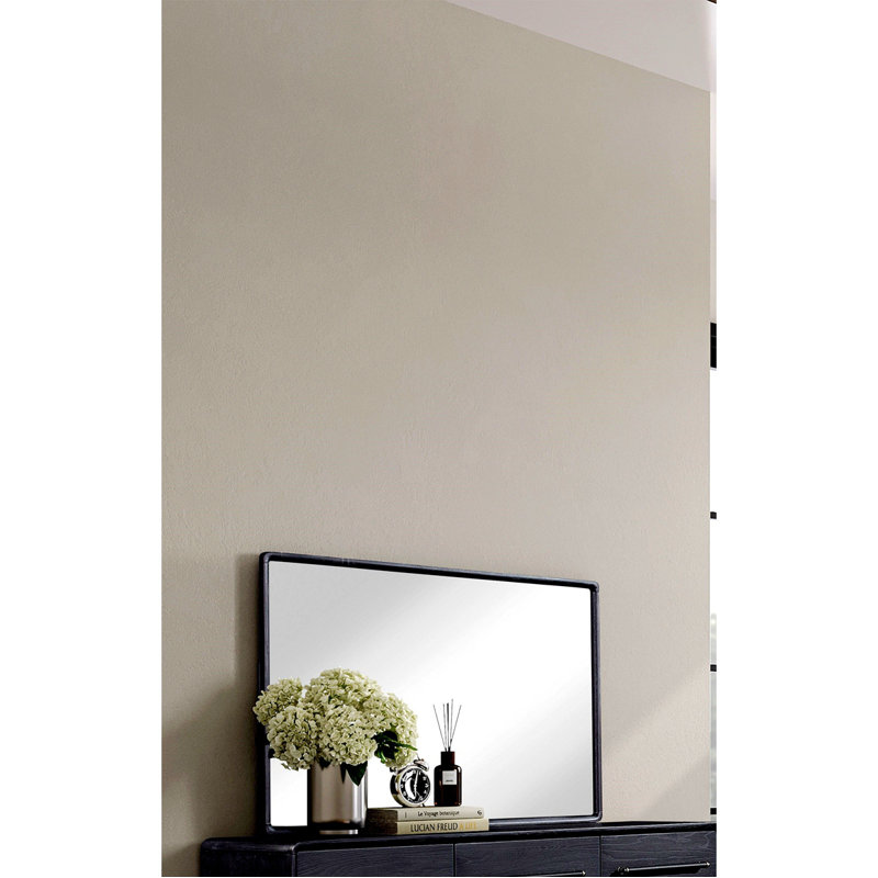 Miroir rectangulaire en bois