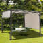 10 pi. L 10 pi. D Pavillon de jardin en acier