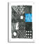 «Block Print II» par Courtney Prahl, art mural en verre acrylique-1879941130
