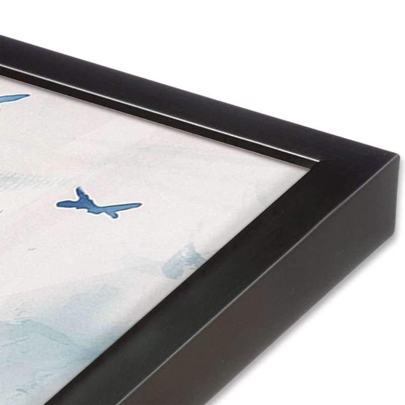 Enchanted Forest Scene II, Weathered Zinc Framed, 15.25" H x 12.25" W