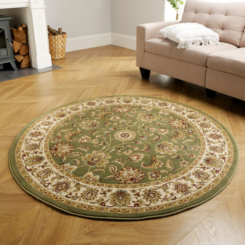 Round Bohanan Oriental Area Rug, Round 150cm