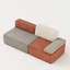 Canapé modulaire 79,9 pouces sans assemblage requis