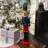Fraser Hill Farm 32 in Nutcracker Puppy Holding Scepter