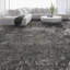 Tapis gris / gris clair de haute qualité noué à la main-70053333