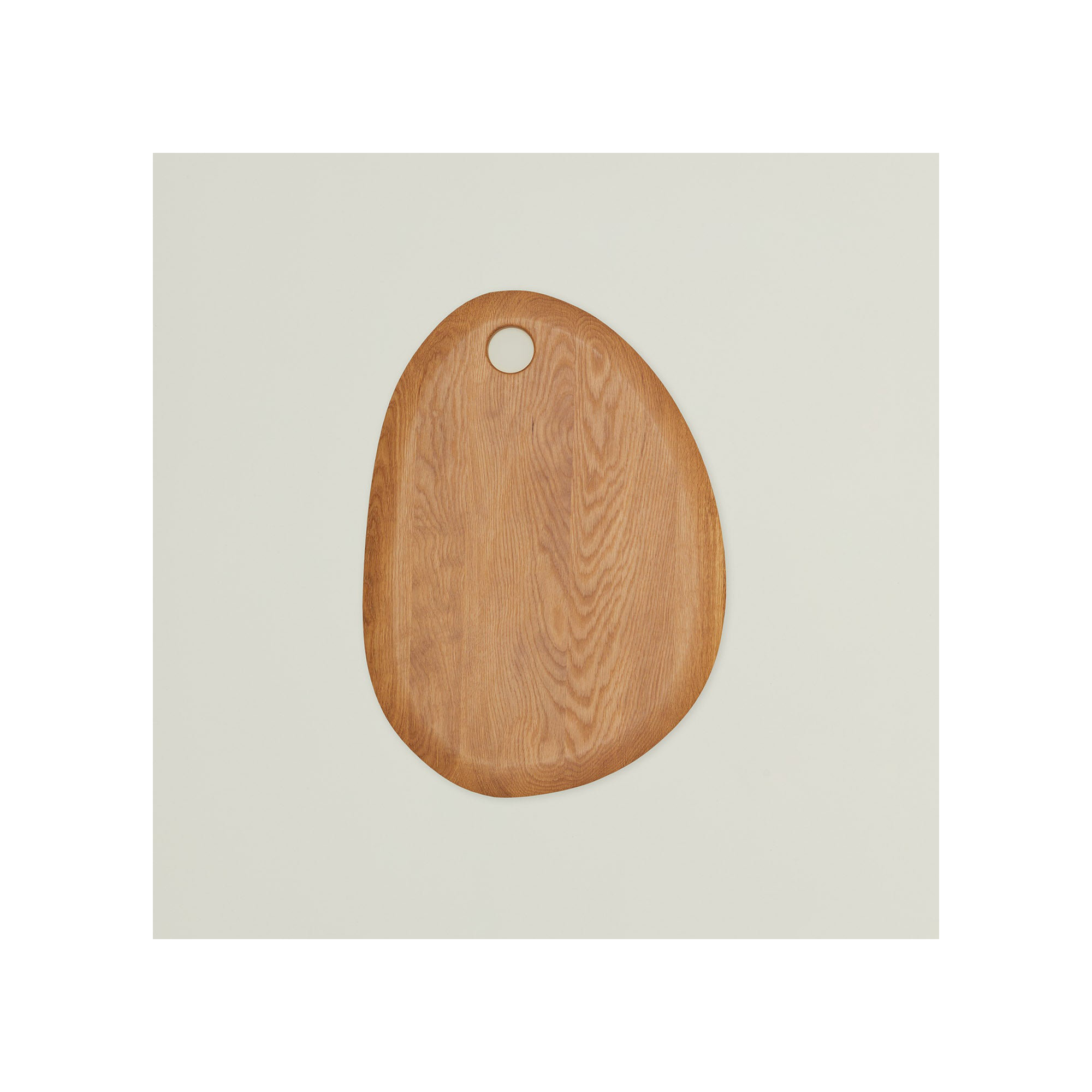 Pebble Cutting Board - Medium, 21.4" x 15.25", Brown