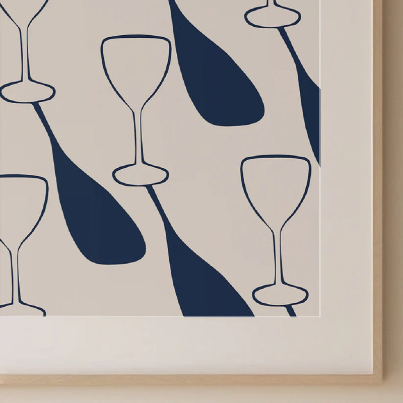 Liquid Therapy Blueprint, 60cm H x 42cm W