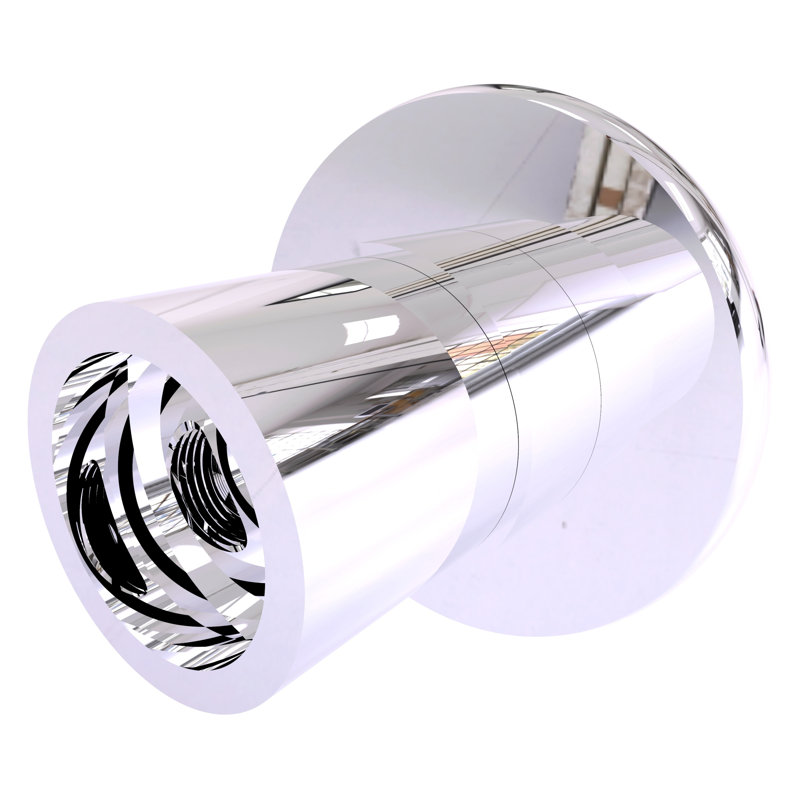 Écusson de rideau de douche Goble, Chrome poli