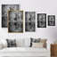 Lion en noir et blanc II - Impression sur toile-691054658-691054661