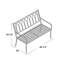 Banc de jardin Lehmann-130383588