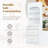 Freestanding Modern Kitchen Pantry - 83.7In High With Faux Marble Top & Multi-Storage-1053010083
