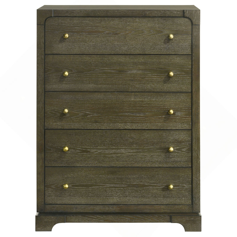 Commode de chambre à 5 tiroirs