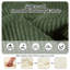 Canapé-lit ajustable en velours côtelé 3-en-1 Jairden, méridienne convertible pliable moderne (avec coussin décoratif)-2083423151