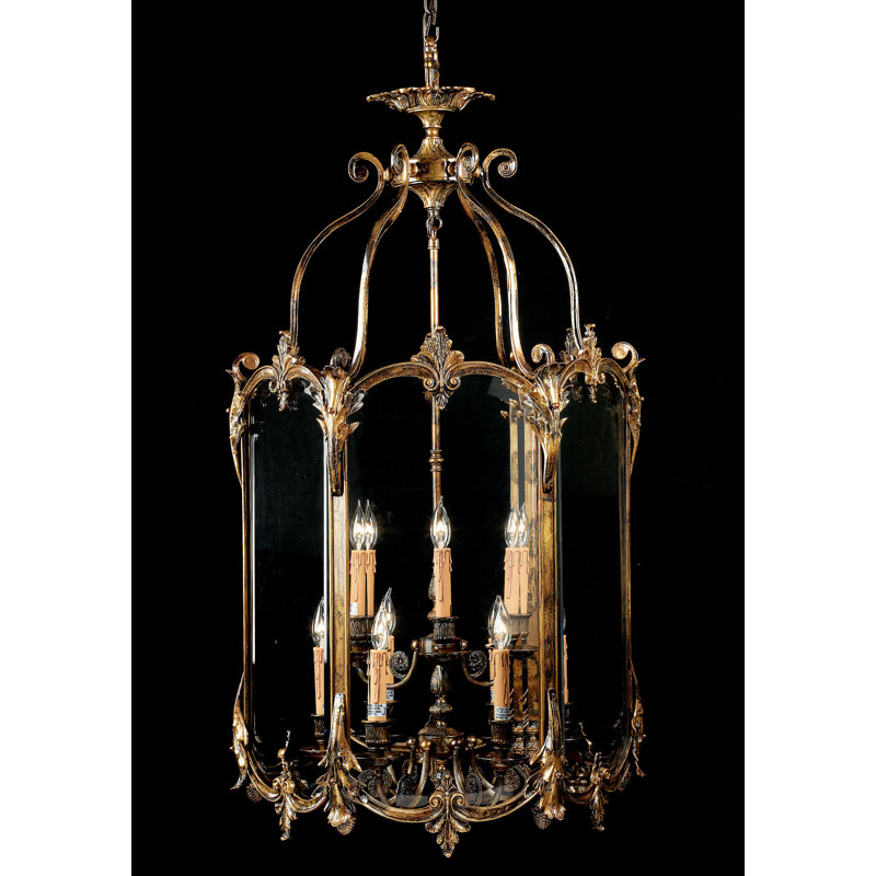 11 - Light Lantern Geometric Chandelier