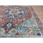 Médaillon Serapi antique rouille noué à la main en orange / bleu clair / bleu marine / or-69534128