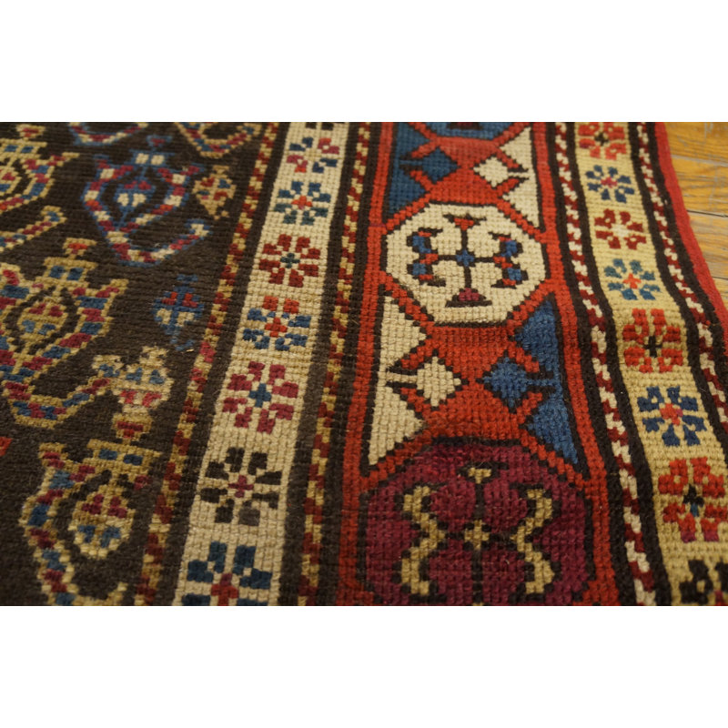 Hand Knotted Wool Geometric Area Rug