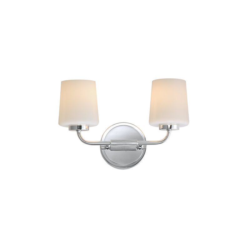 Applique murale Durham, Chrome poli