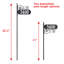 Nite Bright Scroll Reflective Address Post Lawn Insert