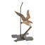Lampe sur pied en métal Dannye