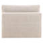 Leone Upholstered 40.5 " Fabric Seating Component-139328987
