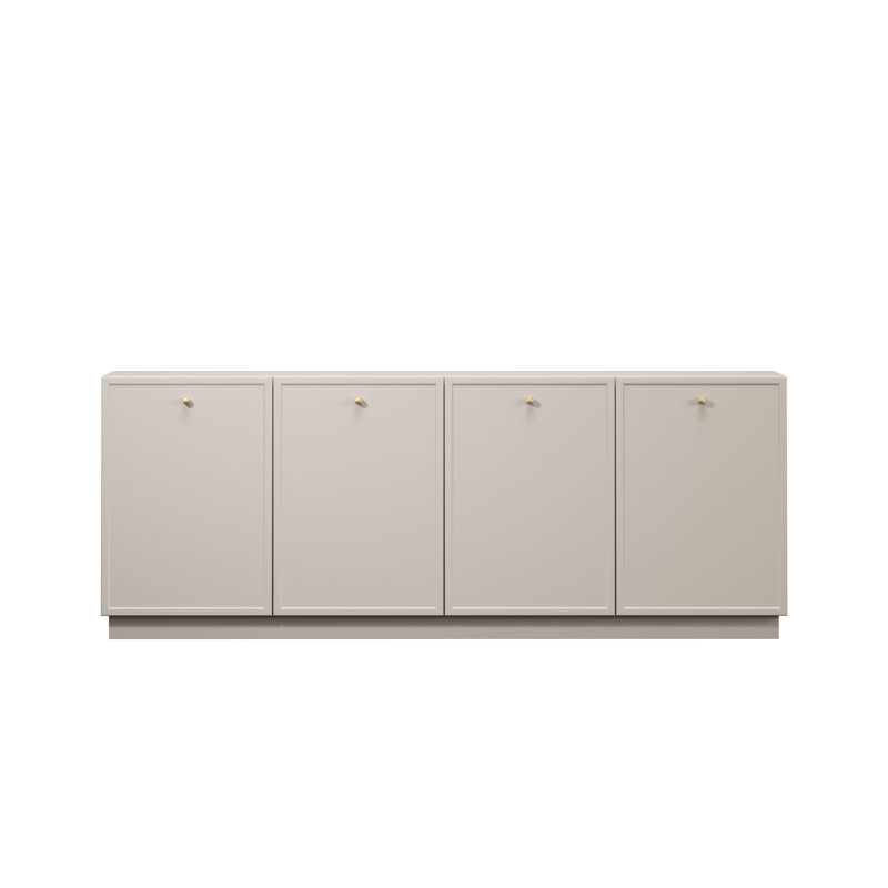Bagga 200cm Sideboard, Beige Cream/Gold