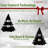 Christmas Time 6.5 ft. Windsor Pine Slim Artificial Prelit Christmas Tree with Dual Multicolor & Warm White LED Lights