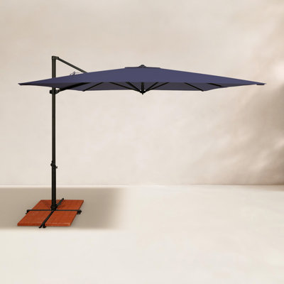 Parasol carré en porte-à-faux de 103,2 po Cora