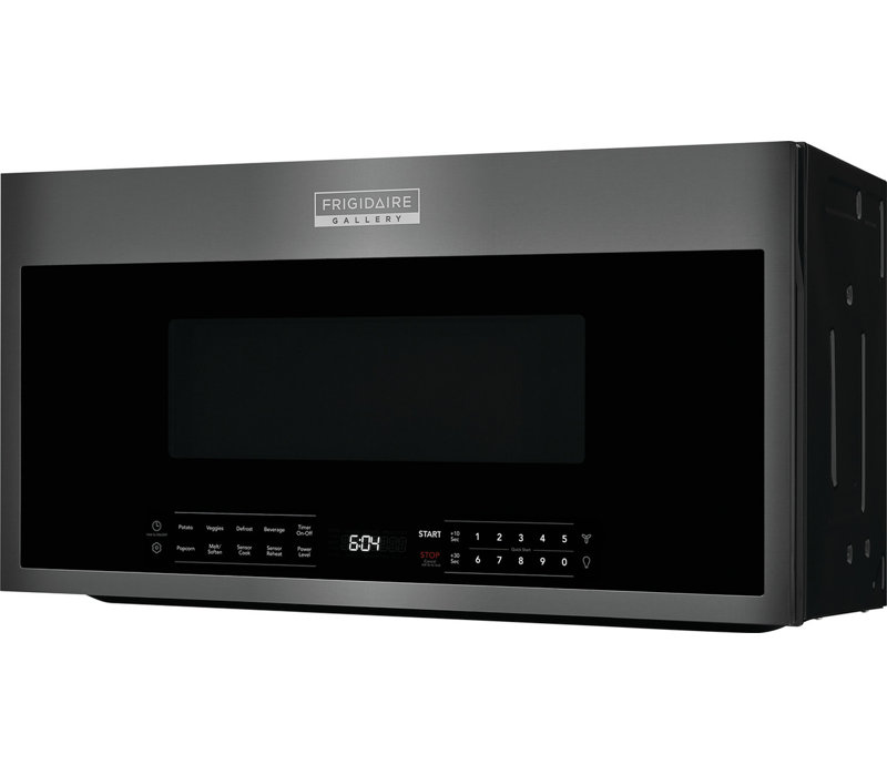 Frigidaire 29.875" 1.9 cu ft. 1000 - Watt Over-the-Range Microwave with Sensor Cooking, Black Stainless