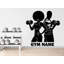 Adhésif mural Couple afro American Gym-260556191-260556169-260388442