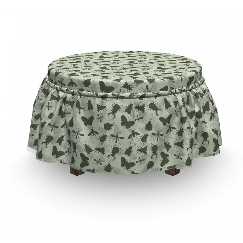Housse pour repose-pieds little bugs