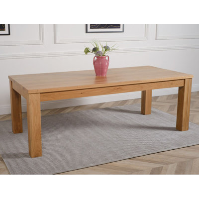 Anayansi Oak Solid Wood Dining Table