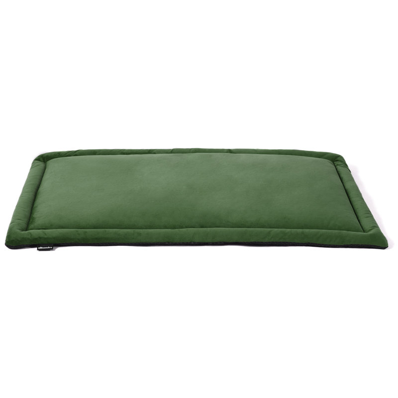 Tapis de lit pour chien Mckoy, H 1,5 po x l 32 po x P 24 po, Vert foncé